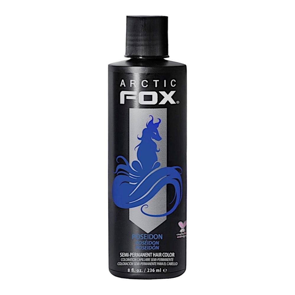 ARCTIC FOX POSEIDON SEMI PERMANENT HAIR COLOUR 236ML - BRAND NEW